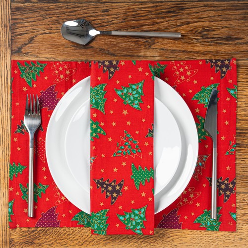 Christmas cotton fabric - christmas,