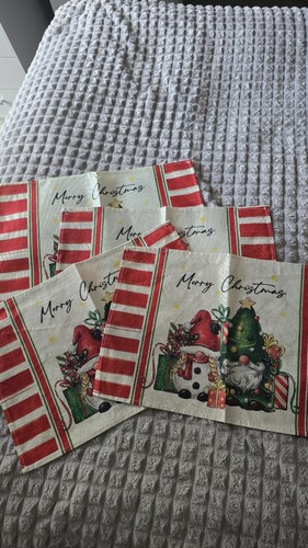 Gonk fabric christmas - fabric,
