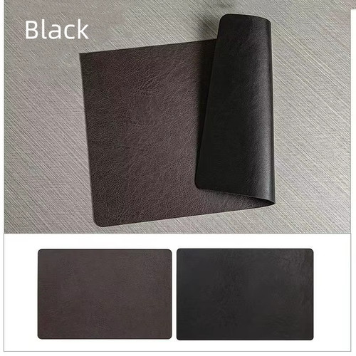 Faux leather placemats - faux, of