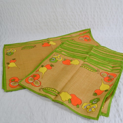 Vintage mcm placemats x15 - vintage,