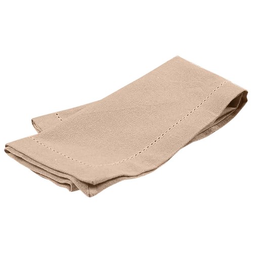 Reusable cloth napkins - reusable, beige