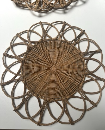 Whicker hand woven - whicker, mats