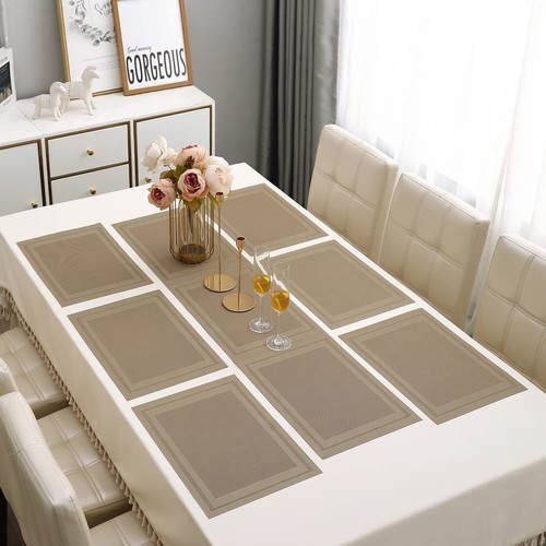 Pvc placemat non slip dining - pvc, non-slip