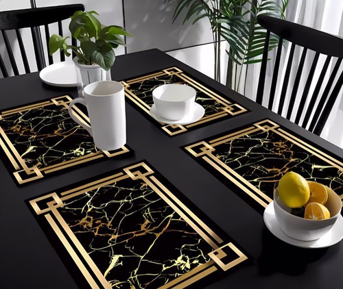 4pcs pvc table - 4pcs, mats