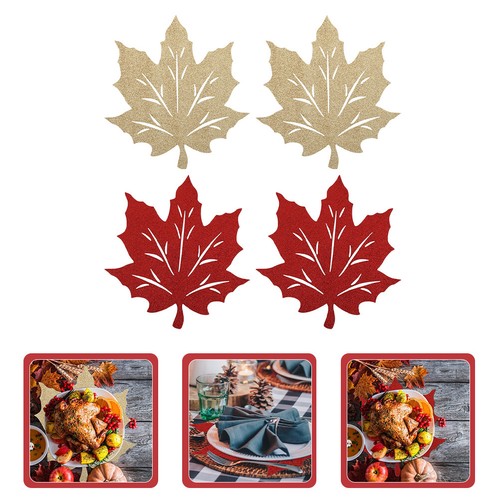 Pcs leaf table mat - table, place