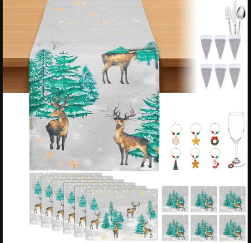 Christmas table runner - christmas,