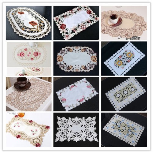 Vintage embroidered floral - embroidered,